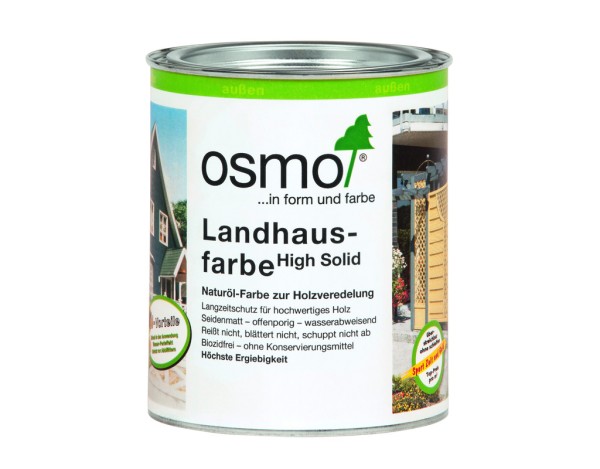 OSMO Landhausfarbe 0,750 l  Kieselgrau  2708