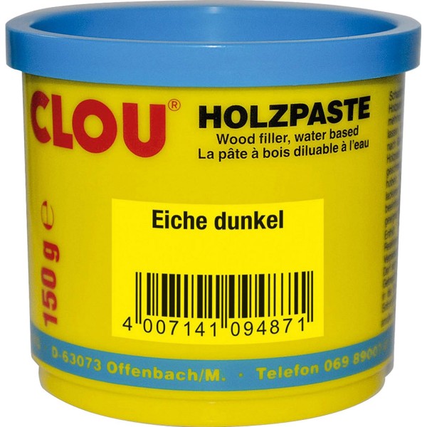 Clou Holzpaste eiche dunkel 150 g