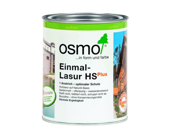 OSMO Einmal Lasur HS Plus Lärche 9236, 0,75 l