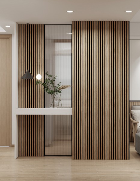 STURHAN Selection Akustikpaneele Eiche natur, dreiseitig echtholzfurniert Länge 3,- m