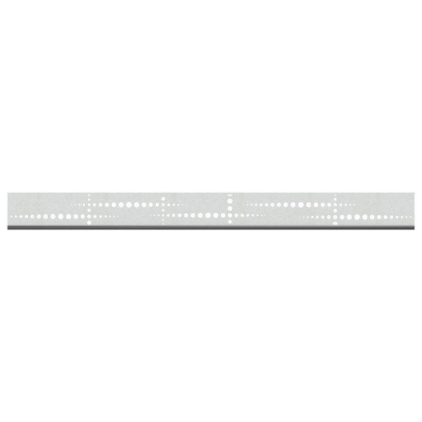 Tr. System Dekorprofil Puls silber, flach  Nr. 3296