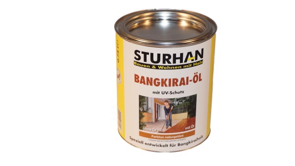 STURHAN Bangkirai-Öl naturgetönt 006   0,75 l