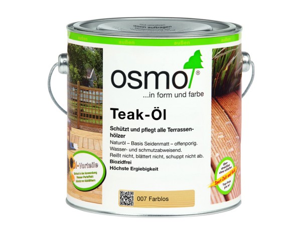 OSMO Teak Öl 2,50 l farblos