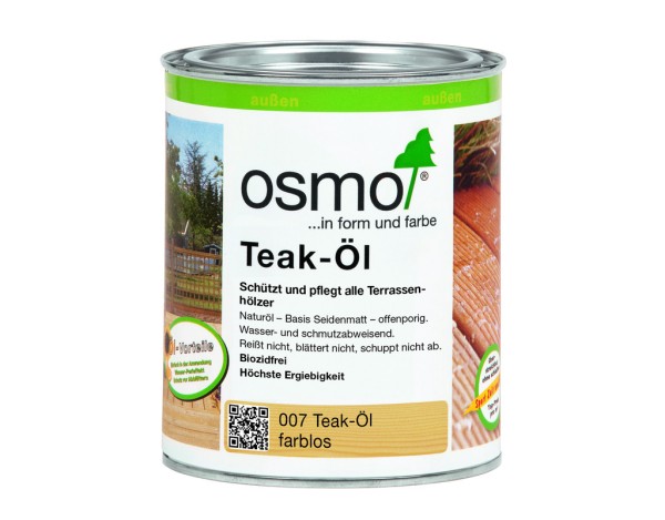 OSMO Teak Öl 0,375 l farblos