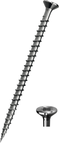 4,0x20mm JD-Plus Uni.m.I-Stern EDELSTAHL A2, Senkkopf 200 St.