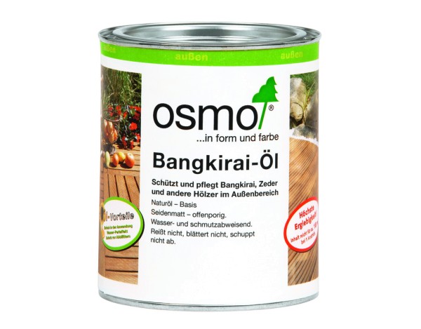 OSMO Bangkirai-Öl naturgetönt 006,  0,75 l